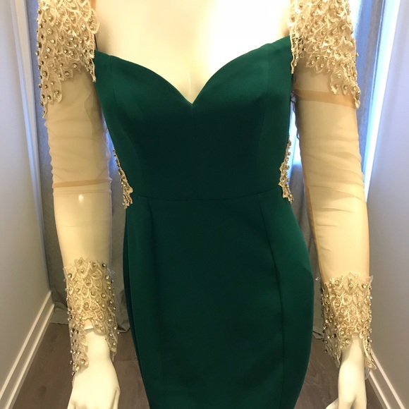 Green dress - Picture 2 of 4